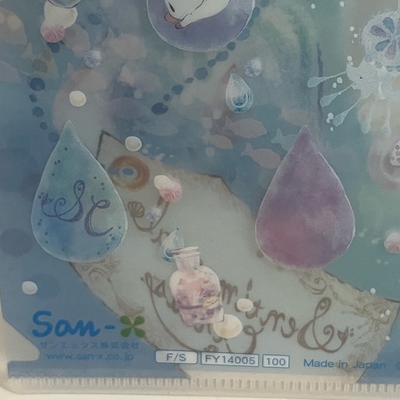 Sentimental Circus Rainy Days Thin Plastic File Folder - Picture 3 of 6